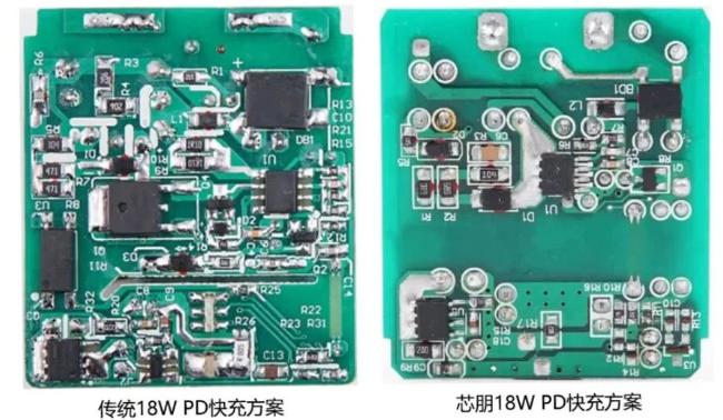 芯朋18W pd充电器方案